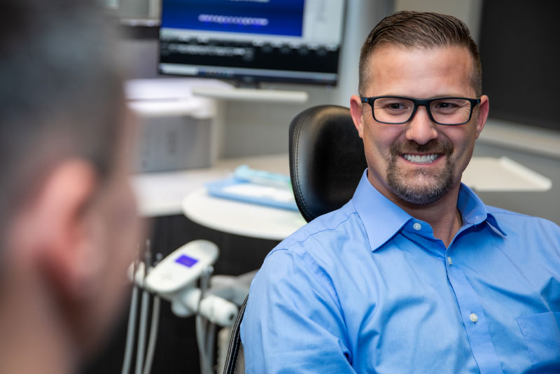 dental implants patient smiling